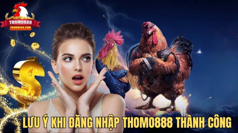 Lưu ý khi đăng nhập Thomo888 thành công Lưu ý khi đăng nhập Thomo888 thành công