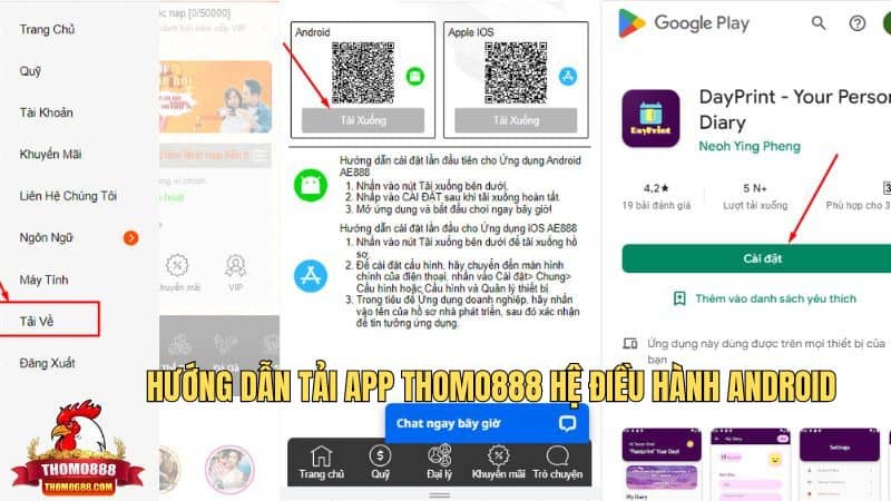 Hướng dẫn tải app hệ điều hành android Hướng dẫn tải app hệ điều hành android