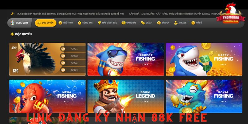 Đăng ký GA688.TV nhận ngay 88k Đăng ký GA688.TV nhận ngay 88k